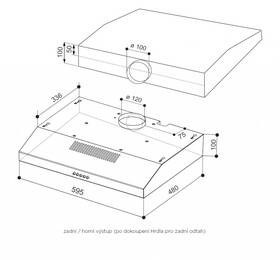 Odsavač par Faber TRD WH A60 bílý

 obrázek produktu 3 z 3