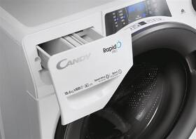 Pračka se sušičkou Candy RPW 41066BWMR8-S bílá barva
