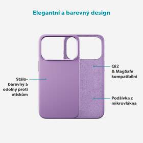 Kryt na mobil Epico Silicone Pro Mag+ na Apple iPhone 17 Pro fialový

 obrázek produktu 5 z 5