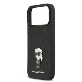 Kryt na mobil Karl Lagerfeld Fixed Glitter Metal Ikonik na Apple iPhone 17 Pro Max černý

 obrázek produktu 5 z 7