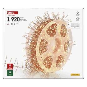 LED řetěz EMOS 1920, IP44, WW (19,2m) měděný

 obrázek produktu 6 z 6