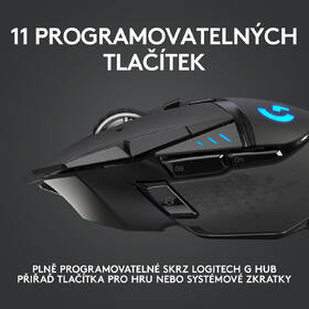 Myš Logitech G502 Lightspeed Wireless černá

 obrázek produktu 9 z 15