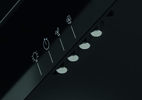 Odsavač par Whirlpool WHVP 65F LM K černá barva
