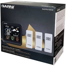 Meteorologická stanice GARNI 502 černá barva
