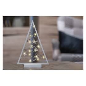 LED dekorace EMOS 15 LED stromeček s ozdobami, 40 cm, 2x AA, vnitřní, teplá bílá 

 obrázek produktu 2 z 6