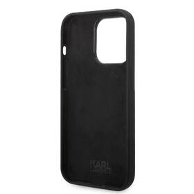 Kryt na mobil Karl Lagerfeld Liquid Silicone Karl Head na Apple iPhone 14 Pro Max černý

 obrázek produktu 3 z 4