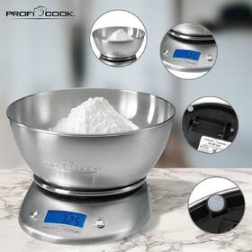 Kuchyňská váha Profi Cook KW 1040 nerez

 obrázek produktu 2 z 4