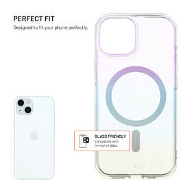 Kryt na mobil FIXED MagRainbow s MagSafe na Apple iPhone 15 průhledný

 obrázek produktu 1 z 6