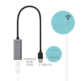 Síťová karta i-tec USB 3.0/RJ45 šedá

 obrázek produktu 3 z 5