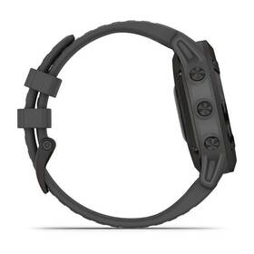 Chytré hodinky Garmin fenix6 PRO Solar - Black/Slate Band (MAP/Music) 

 obrázek produktu 5 z 5