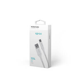 Kabel Epico USB-A/USB-C, PD 18 W, 0,3 m bílý

 obrázek produktu 3 z 3