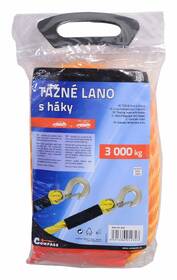 Lano tažné Compass 3000 kg s karabinami 

 obrázek produktu 1 z 1