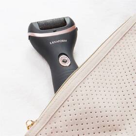 Elektrický pilník na chodidla Lanaform Pedila černá barva
