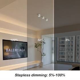 Stropní svítidlo IMMAX NEO LITE RONDATES SMART, 11,5cm, 18W, 1458lm, s podporou BEACON, Wi-Fi, TUYA bílé

 obrázek produktu 5 z 7
