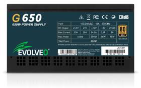 Zdroj Evolveo G650 Black 650W 80+ Gold, ATX 3.1 černý

 obrázek produktu 4 z 8
