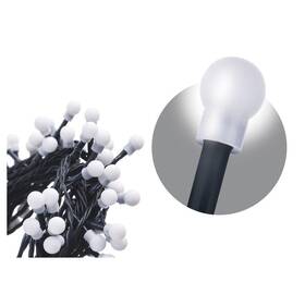 Vánoční osvětlení EMOS 80 LED, 8m, řetěz (kulička), studená bílá, časovač, i venkovní použití 

 obrázek produktu 17 z 18