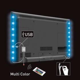 LED pásek Solight pro TV, 2x 50cm, RGB, USB, dálkový ovladač 

 obrázek produktu 1 z 1