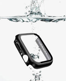 Ochranné pouzdro COTECi s ochranou displeje pro Apple Watch 7/8 41mm černá barva
