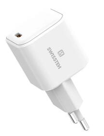 Nabíječka do sítě Swissten GaN, 1x USB-C, 65 W, PD bílá

 obrázek produktu 1 z 3