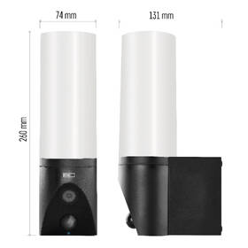 IP kamera EMOS GoSmart IP-310 TORCH s Wi-Fi a světlem černá

 obrázek produktu 6 z 9