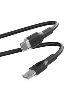 Kabel Puro Soft USB-C/USB-C 60 W, 1,5 m černý

 obrázek produktu 1 z 1