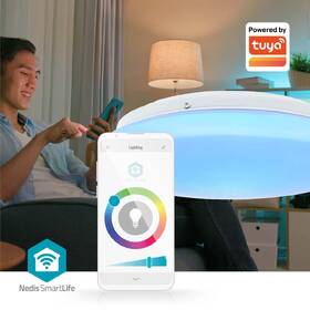 Stropní svítidlo Nedis SmartLife Wi-Fi, RGB bílé

 obrázek produktu 8 z 10