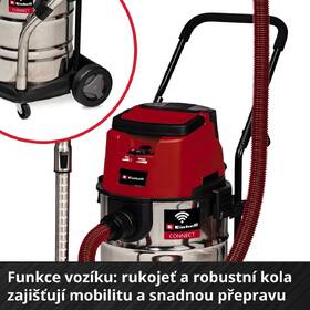 Průmyslový vysavač Einhell Professional TP-VC 36/30 S Auto-Solo (bez baterie) 2347143 nerez

 obrázek produktu 8 z 16