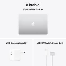 Notebook Apple 15" M4 10× GPU, 16GB, 256GB - stříbrný CZ 

 obrázek produktu 10 z 10