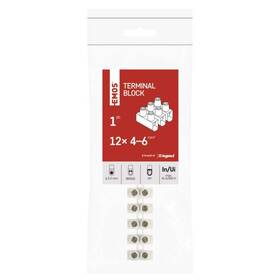 Svorkovnice EMOS ŠROUB.12 PRV. 4–6MM2 41A/450V 1KS bílá

 obrázek produktu 3 z 5