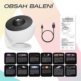 Dekorativní LED projektor LAMAX SpaceBeam 1 bílý

 obrázek produktu 4 z 5