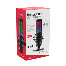 Mikrofon HyperX QuadCast S černý

 obrázek produktu 7 z 13