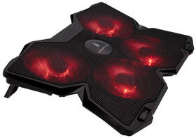 Chladící podložka pro NTB SureFire Bora Gaming do 17" černá/červená

 obrázek produktu 2 z 7
