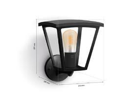 Nástěnné svítidlo Philips Inara černé

 obrázek produktu 3 z 6