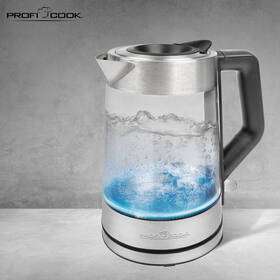 Rychlovarná konvice Profi Cook WKS 1190 G, inox LED 1,7 l 

 obrázek produktu 9 z 10