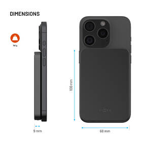Powerbanka FIXED MagZen 5 Crystal s Qi2 a MagSafe, 5000 mAh černá

 obrázek produktu 10 z 11