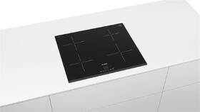 Indukční varná deska Bosch PUE631BB1E černá barva
