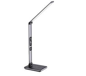 Stolní LED lampička IMMAX Heron 2, Qi nabíjení, 8,5W šedá

 obrázek produktu 5 z 6