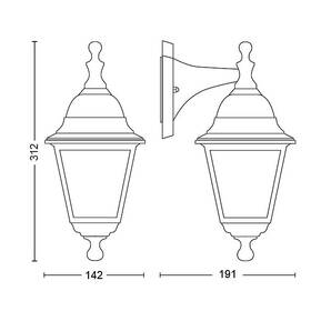 Nástěnné svítidlo Philips Lima, 1xE27 černé

 obrázek produktu 1 z 1