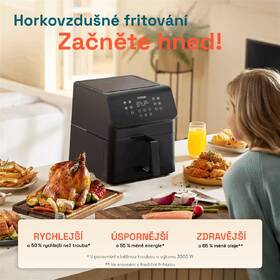 Fritéza horkovzdušná COSORI P651 Premium II 6,2 l černá

 obrázek produktu 12 z 15