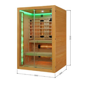 Infrasauna Belatrix Alavus 2 Exclusive 

 obrázek produktu 7 z 12
