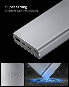 Powerbanka Spigen Essential 30 W, 20000 mAh šedá

 obrázek produktu 3 z 6