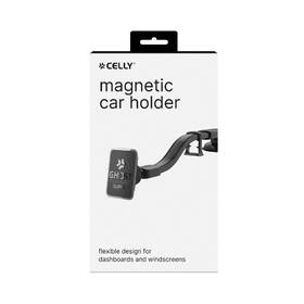 Držák na mobil Celly s přísavkou a ramenem, magnetický černý

 obrázek produktu 3 z 4