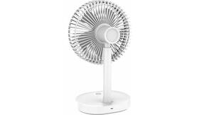 Ventilátor PLATINET nabíjecí, stolní, 3 stupně výkonu, 3000 mAh šedý/bílý

 obrázek produktu 2 z 4