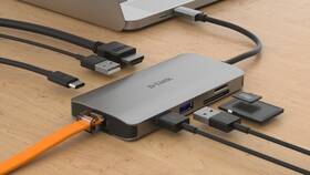 USB Hub D-Link USB-C/HDMI, 3x USB 3.0, RJ45, USB-C, SD, Micro SD 

 obrázek produktu 5 z 5
