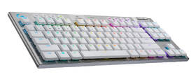 Klávesnice Logitech G915 TKL Lightspeed Tenkeyless RGB, Tactile, US bílá

 obrázek produktu 3 z 3