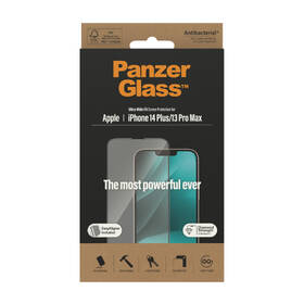Tvrzené sklo PanzerGlass Ultra-Wide Fit na Apple iPhone 14 Plus/13 Pro Max s instalačním rámečkem 

 obrázek produktu 4 z 6