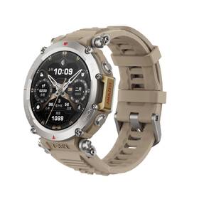 Chytré hodinky Amazfit T-Rex Ultra béžová barva
