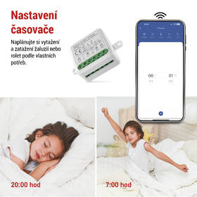 Modul EMOS GoSmart motorický IP-2121CZ, ZigBee, 1-kanálový 

 obrázek produktu 14 z 19