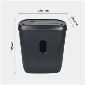 Skartovač DESQ 4 x 35 mm, 21l černý

 obrázek produktu 14 z 15