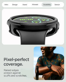 Ochranné pouzdro Spigen Liquid Air V2 + Stand na Google Pixel Watch 4 45mm černé

 obrázek produktu 16 z 17